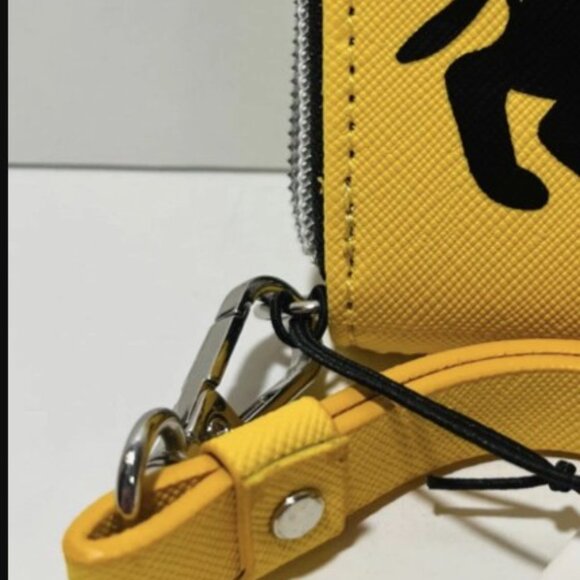 New with Tags,  Marc Tetro Yellow Dachshund Wallet Art Design - Picture 6 of 13